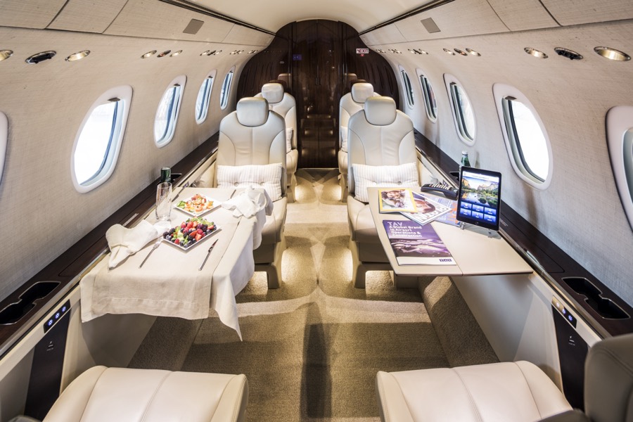 Cessna Citation Latitude cabin interior