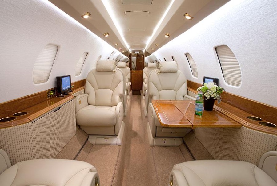 Cessna Citation X cabin interior