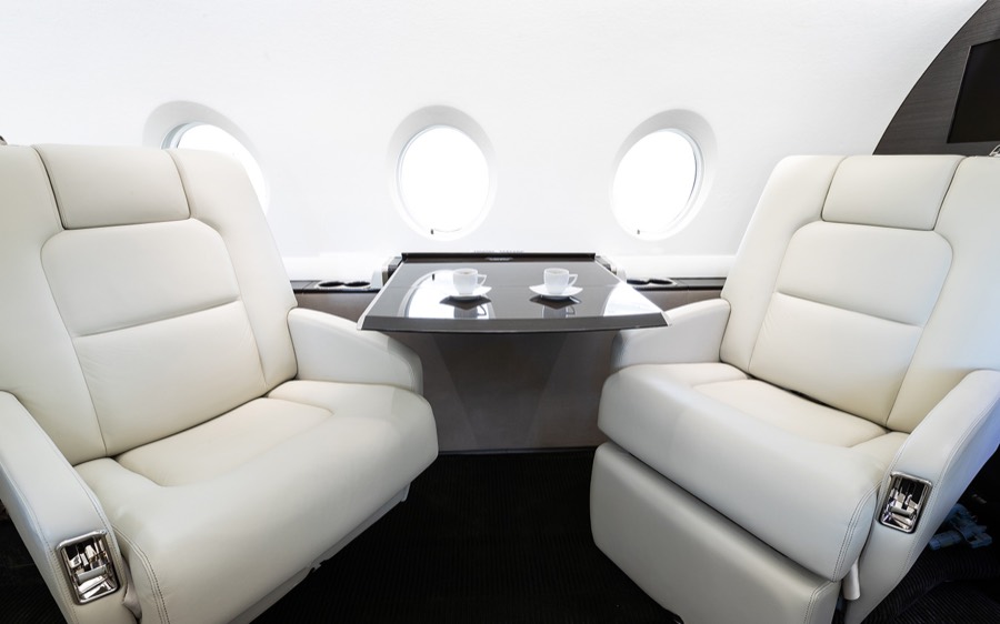Gulfstream G280 cabin interior