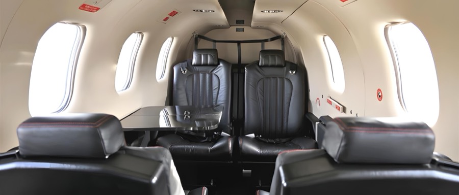 Daher TBM 960 cabin interior